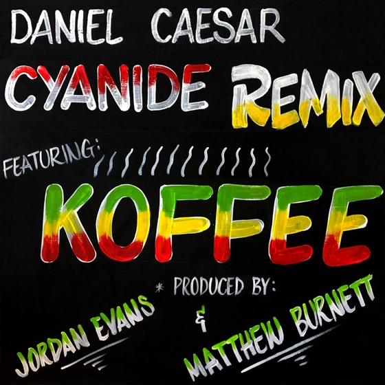 Cover artwork for CYANIDE REMIX (feat. Koffee)