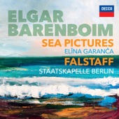 Elgar: Sea Pictures. Falstaff artwork