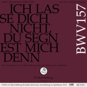 Bachkantate, BWV 157 - Ich lasse dich nicht, du segnest mich denn (Live) - EP artwork