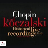 Chopin: Historical Live Recordings 1948 artwork