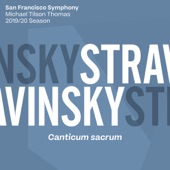 Stravinsky: Canticum sacrum - EP artwork