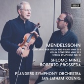 Mendelssohn: Violin Concertos artwork