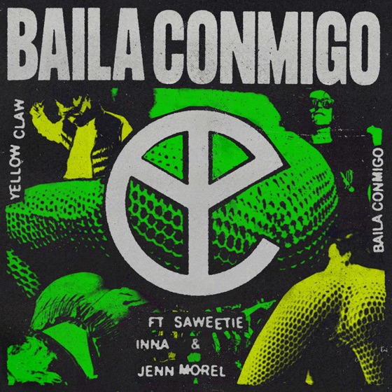 Cover artwork for Baila Conmigo (feat. Saweetie, INNA & Jenn Morel)