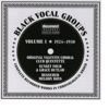 Black Vocal Groups Vol. 1 (1924-1930) artwork