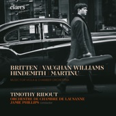 Music for Viola & Chamber Orchestra: Vaughan Williams, Martinů, Hindemith & Britten artwork