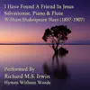 I Have Found a Friend In Jesus (Salvationist - 3 Verses) - Piano and Flute song lyrics