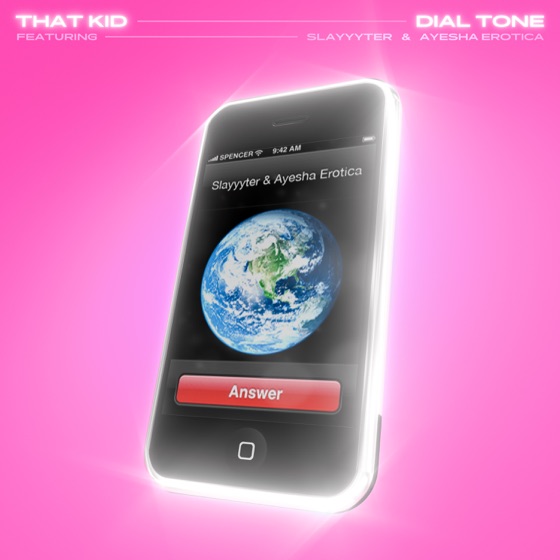 Cover artwork for Dial Tone (feat. Ayesha Erotica & Slayyyter)