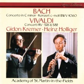 J.S. Bach: Concerto in C Minor - Vivaldi: Concerto in G Minor, Violin Concerto in D Major artwork