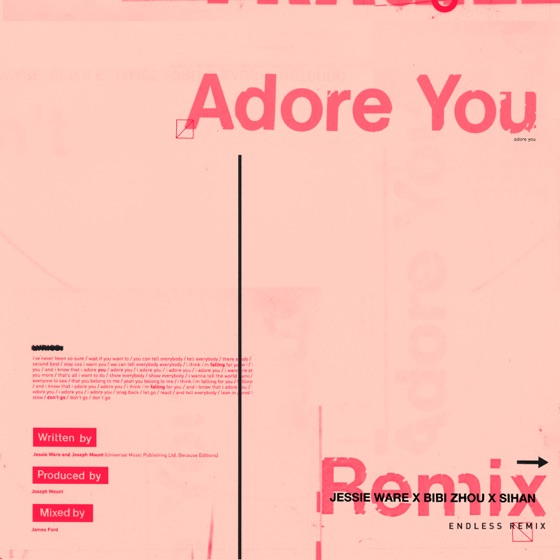 Cover artwork for Adore You