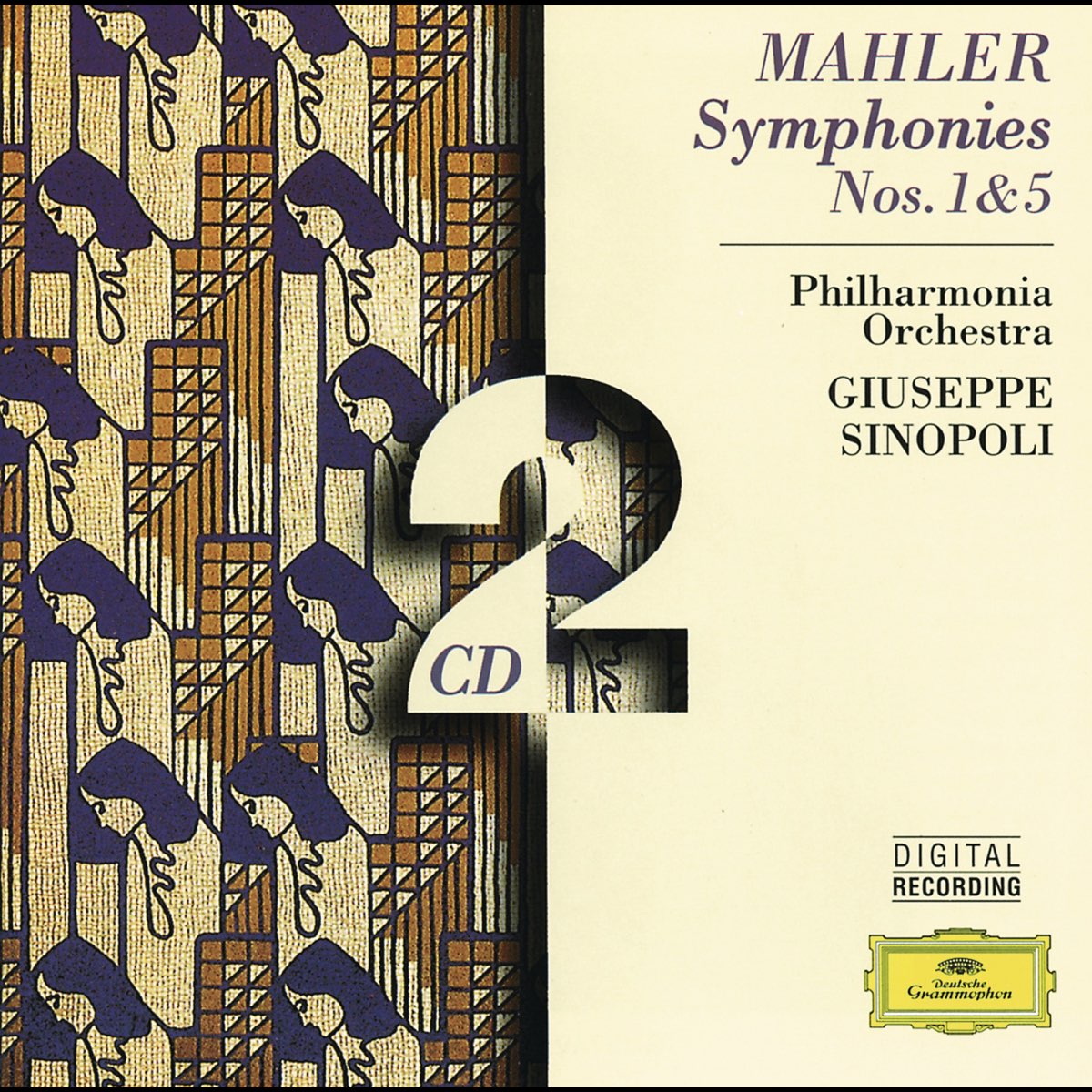 ‎Mahler:Symphonies Nos.1 & 5 By Giuseppe Sinopoli & Philharmonia ...