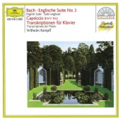Bach: English Suite No. 3 - Capriccio BWV 922 - Transcriptions for Piano artwork