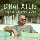 Odama Çiçekler Giydiren Kadın artwork