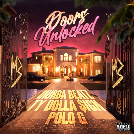 Cover artwork for DOORS UNLOCKED (feat. Ty Dolla $ign & Polo G)