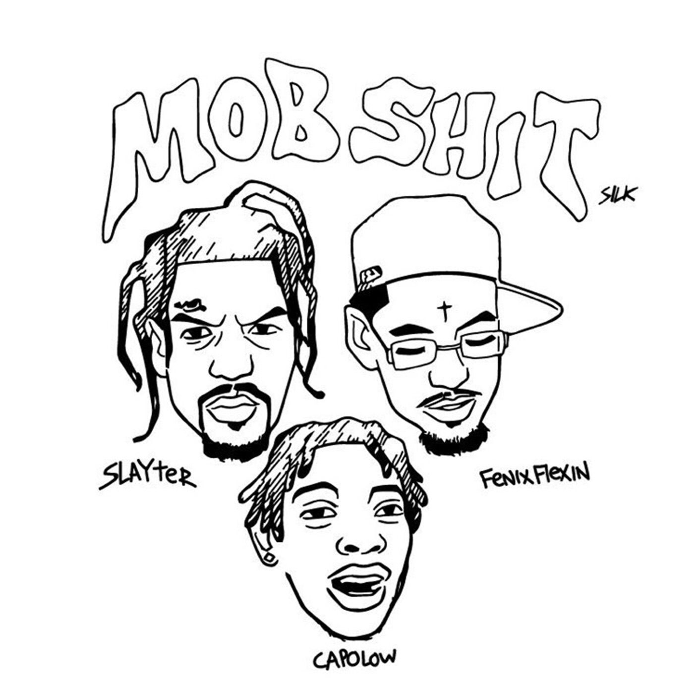 Slayter - Mob Shit (feat. Fenix Flexin & Capolow) - Single