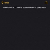 Free Drake X Travis Scott on Lock Type Beat artwork