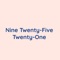 Nine Twenty-Five Twenty-One artwork