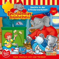 Benjamin Blümchen - Folge 141: Nachts in der Erfinderwerkstatt artwork