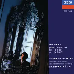 Mozart: Piano Concertos Nos. 12 & 14 by András Schiff, Camerata Academica Salzburg & Sándor Végh album reviews, ratings, credits