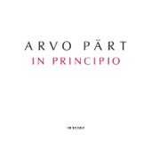 Pärt: in Principio artwork