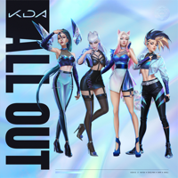 K/DA - ALL OUT (feat. League of Legends) - EP artwork