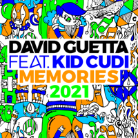 David Guetta - Memories (feat. Kid Cudi) [2021 Remix] artwork