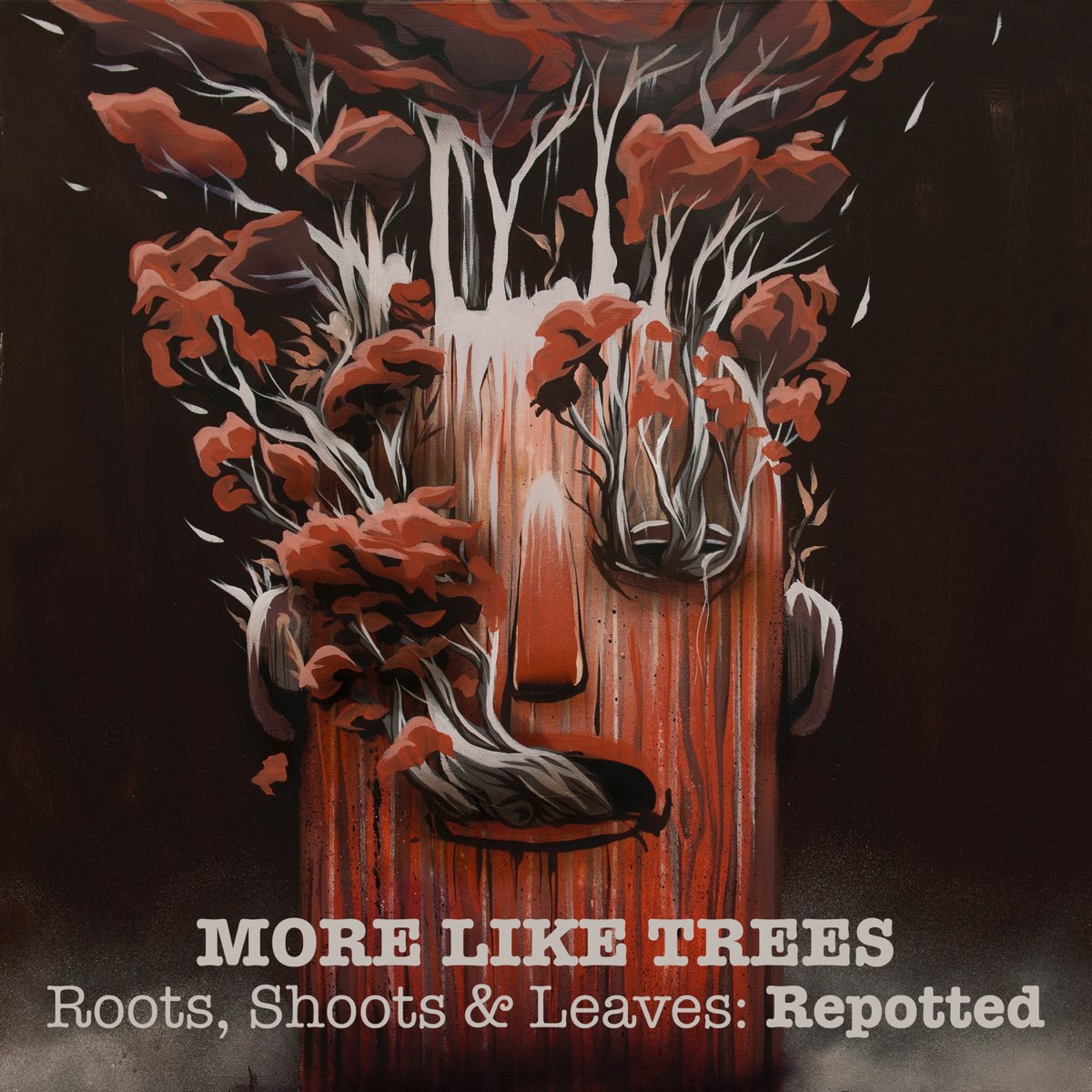 They like trees. Дерево исполнителей. Собака для обложки трека. More like Trees. Roots and shoots.