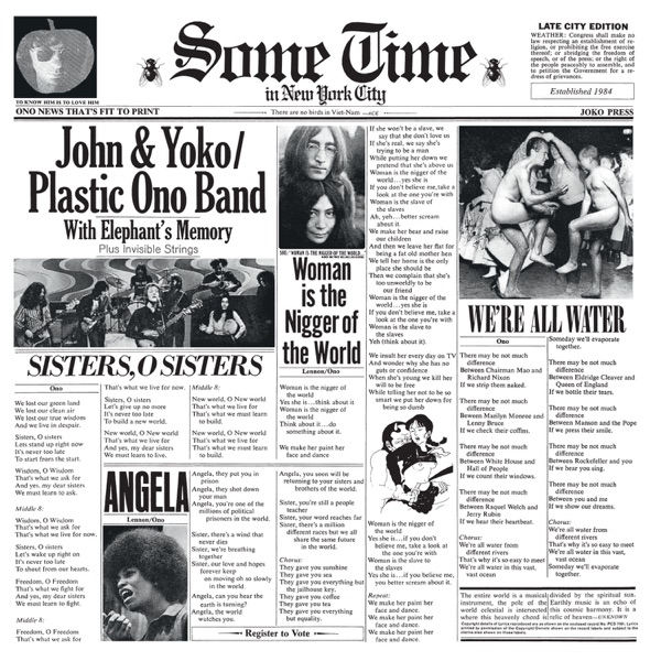 Some Time in New York City - John Lennon & Yoko Ono