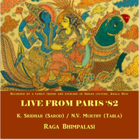 K. Sridhar - Live from Paris '82 (Raga Bhimpalasi) [feat. N.V. Murthy] artwork