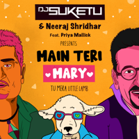 DJ Suketu & Neeraj Shridhar - Main Teri Mary (feat. Priya Mallick) - Single artwork