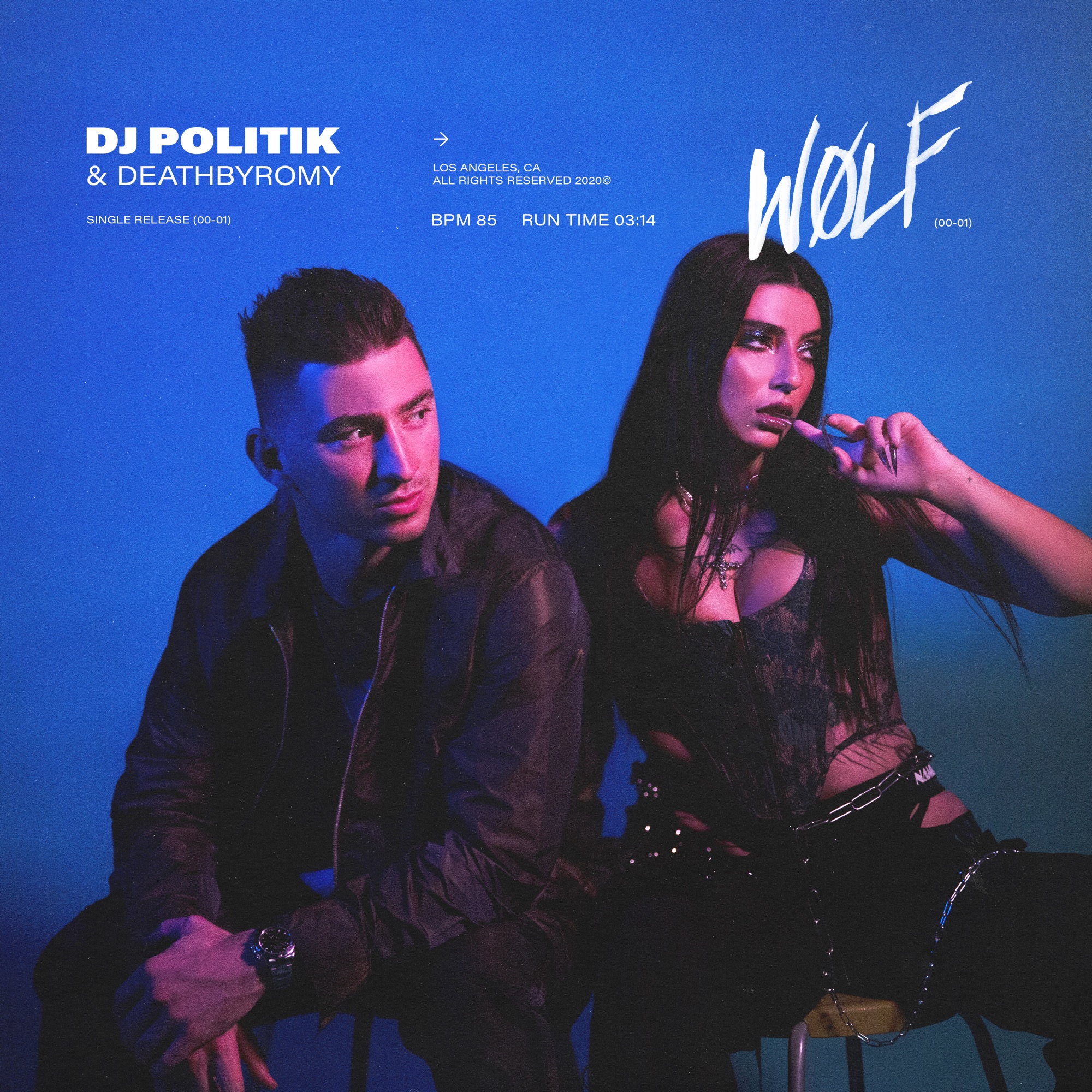 DJ Politik & DeathbyRomy - Wolf - Single