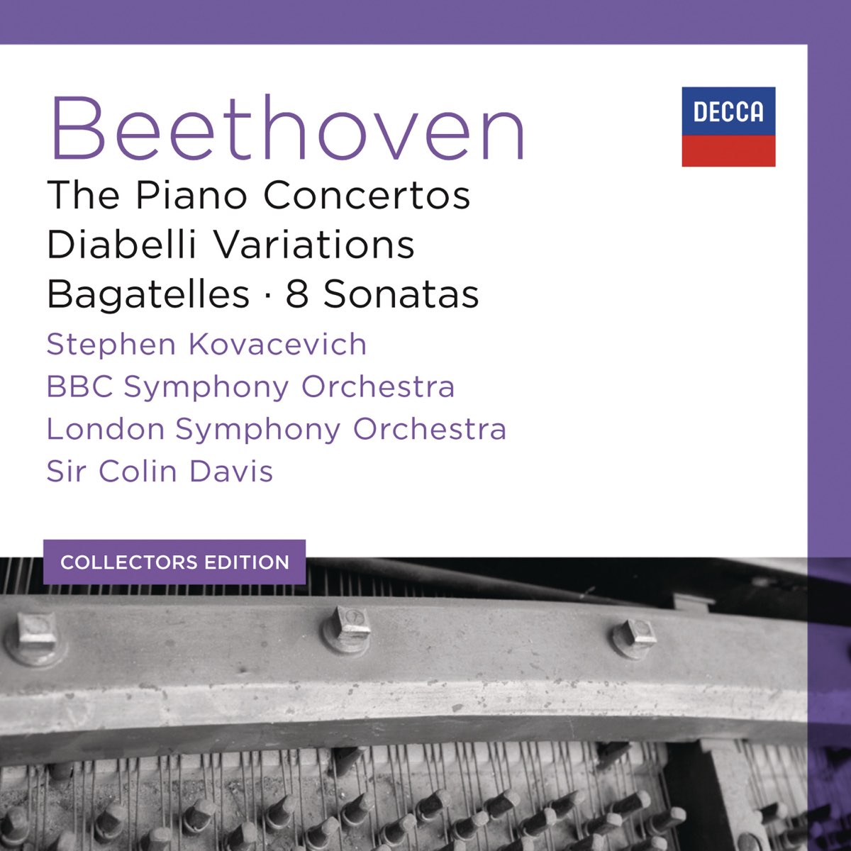 ‎Beethoven: The Piano Concertos; Diabelli Variations; Bagatelles; 8 ...