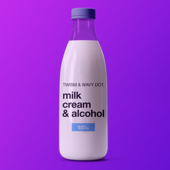 Milk, Cream & Alcohol - Twism & Wavy dot.