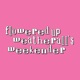 WEATHERALL'S WEEKENDER cover art