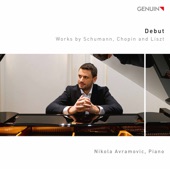 Schumann, Chopin & Liszt: Debut artwork