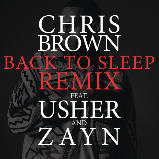 Cover artwork for Back to Sleep (Remix) [feat. Usher & ZAYN]