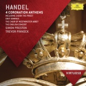 Handel: 4 Coronation Anthems Including "Zadok The Priest", Dixit Dominus artwork