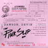 Devin Dawson - The Pink Slip - EP artwork