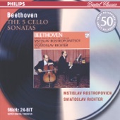Mstislav Rostropovich - Beethoven: Sonata for Cello and Piano No.3 in A, Op.69 - 1. Allegro ma non tanto