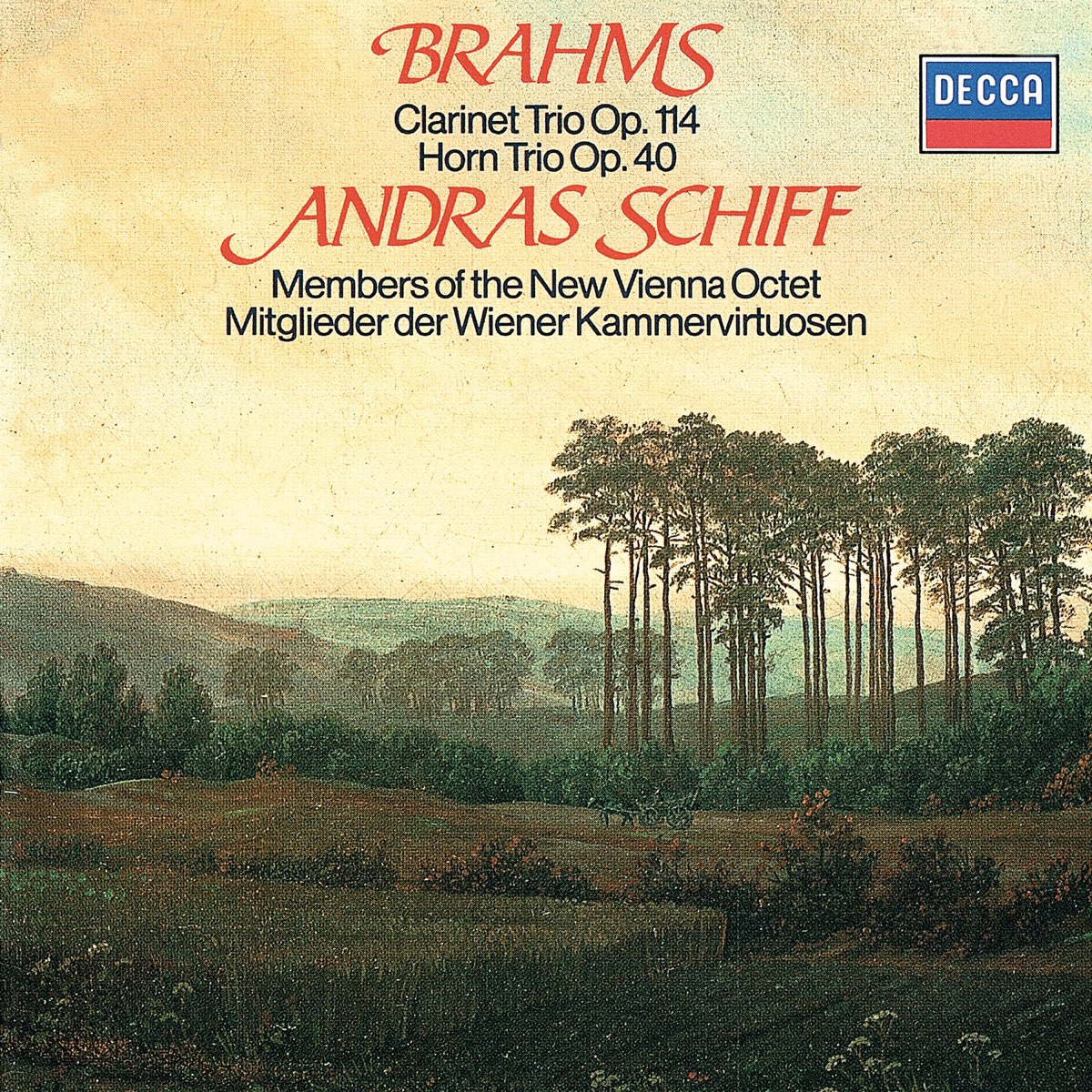 ‎Brahms: Clarinet Trio & Horn Trio de András Schiff, Peter Schmidl ...