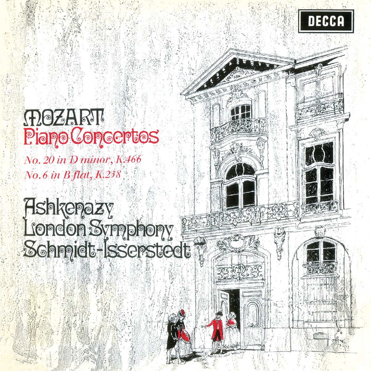 ‎mozart Piano Concertos Nos 6 And 20 By Vladimir Ashkenazy London Symphony Orchestra And Hans 0100