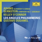 Adams: Slonimsky's Earbox - Bernstein: Symphony No. 1 "Jeremiah" (Live) artwork