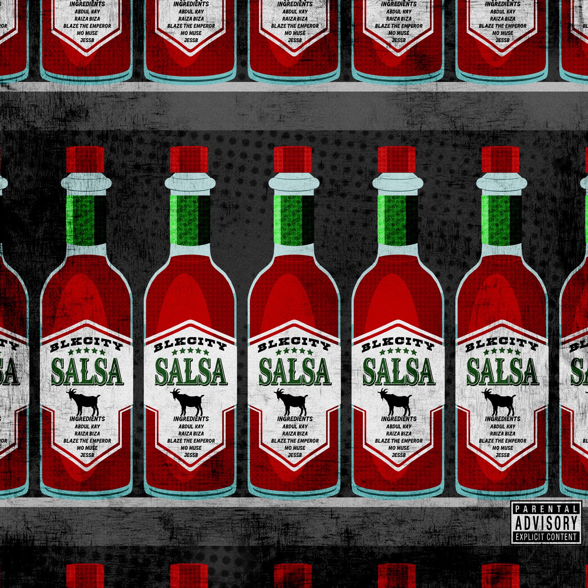 BLKCITY, Abdul Kay, RAIZA BIZA, Mo Muse, Blaze the Emperor & JessB - Salsa - Single