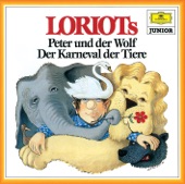 Peter and the wolf, Op. 67 - Narration in German - Text adapted by LORIOT on basis of Prokofiev's text: Peter und der Wolf - ein musikalisches Märchen. Alle Menschen und Tiere werden dargestellt von verschiedenen Instrumenten artwork