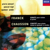Chausson: Concerto for Piano, Violin & String Quartet - Franck: Violin Sonata artwork