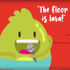 THE FLOOR IS LAVA SONG FOR KIDS cover art