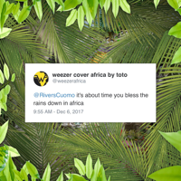 Weezer - Africa artwork