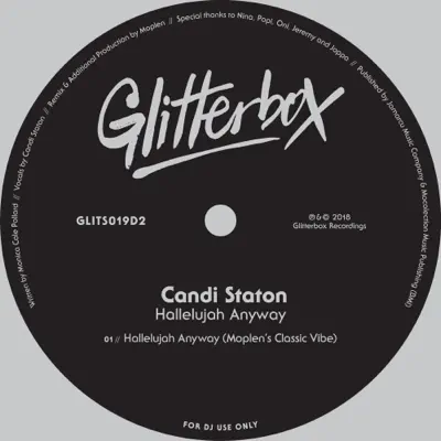 Hallelujah Anyway (Moplen's Classic Vibe) - Single - Candi Staton