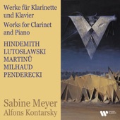 Hindemith, Lutosławski, Martinů, Milhaud & Penderecki: Works for Clarinet and Piano artwork