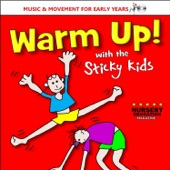 Warm up! With the Sticky Kids artwork