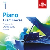 Piano Exam Pieces 2019 & 2020, ABRSM Grade 1 artwork
